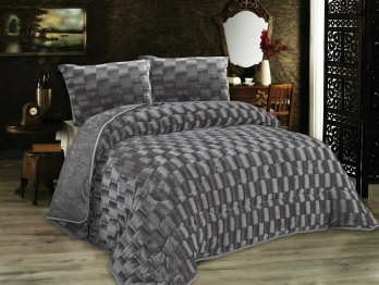 Κουβερτοπάπλωμα Fleece Υπέρδιπλο 220x240εκ. 1940 Grey DimCol