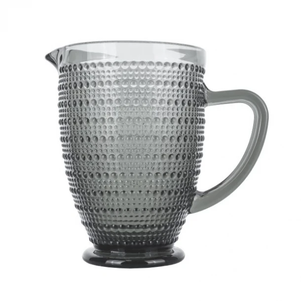 Κανάτα Νερού Γυάλινη Γκρι Rando Smoke 1,3lt CRYSPO TRIO 52.404.20