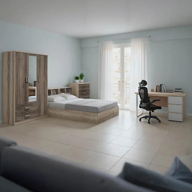 Φοιτητικό πακέτο επίπλων Intermission pakoworld σετ 5τεμ