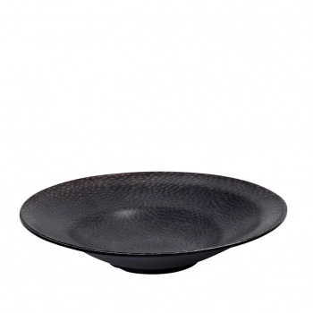 Πιάτο Pasta-Μακαρονιών Μελαμίνης Καφέ Sunset Δ28x5,5εκ. ESPIEL TOG105K4