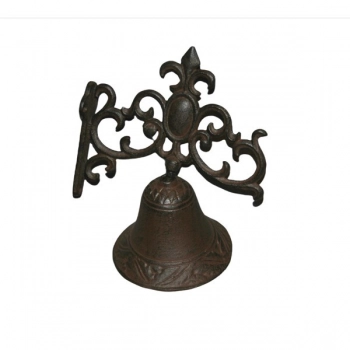 Καμπανάκι Πόρτας Μαντεμένιο Καφέ 21,5x11x17εκ. ESTHETI 819-00721