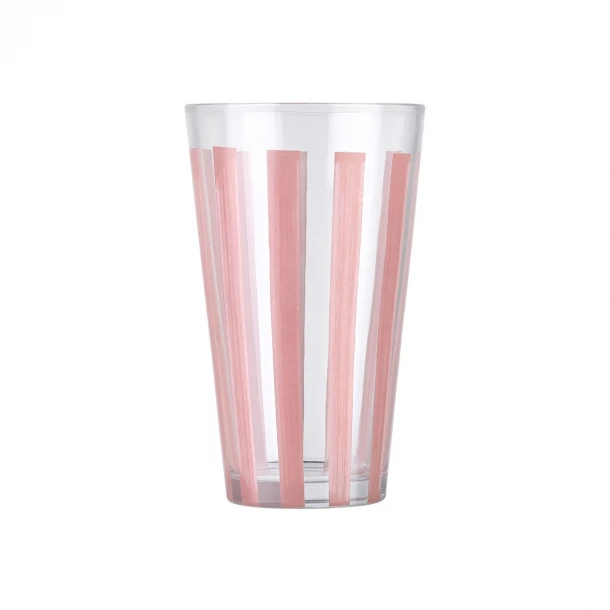 Ποτήρι Γυάλινο Νερού 495ml Ligne Pink Estia 07-39554