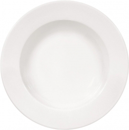 Πιάτο Βαθύ Πορσελάνης Meran Λευκό ESPIEL 23x3,6εκ. 001.160941K6
