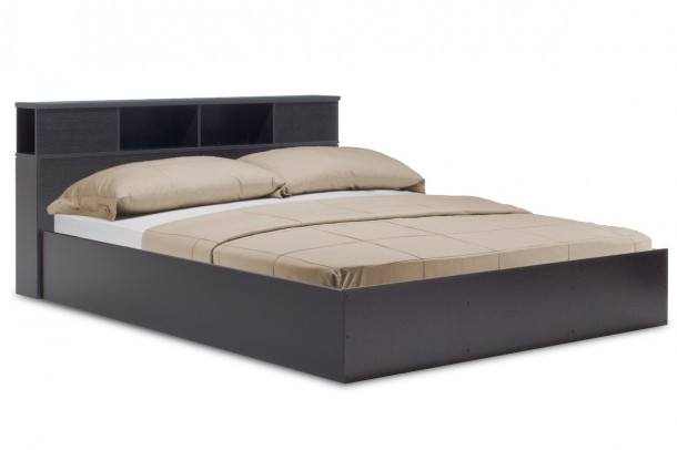 Κρεβάτι OLYMPUS pakoworld χρώμα wenge 160x200εκ