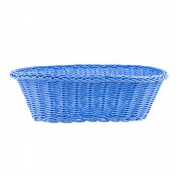 Ψωμιέρα Polyrattan Μπλε Art Et Lumiere 30x23x9εκ. 03414