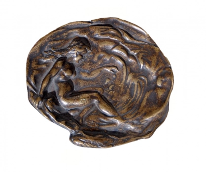 Τασάκι Μπρούτζινο Αντικέ Royal Art 14εκ. STL117BR