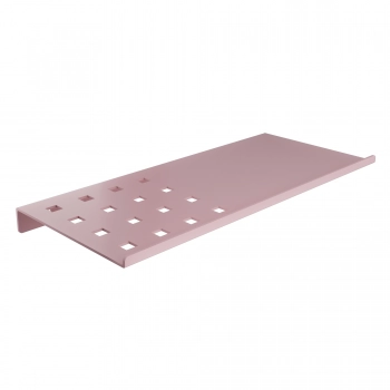 Ράφι Μπάνιου Ανοξείδωτο Matt Pink Pam & Co 28x15x1εκ. 3015-303