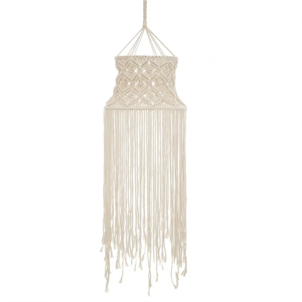 Διακοσμητικό Κρεμαστό Μακραμέ Boho Εκρού 40x140εκ. iliadis 90184