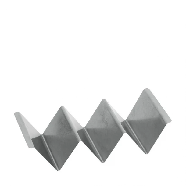 Σταντ Για Tacos Ανοξείδωτο 18/10 Ασημί Snow ESPIEL 21x10x4,7εκ. FEV136