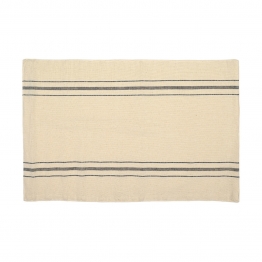 Σουπλά Βαμβακερό Μπεζ-Γκρι 50x35εκ. Rustic Estia 07-37932