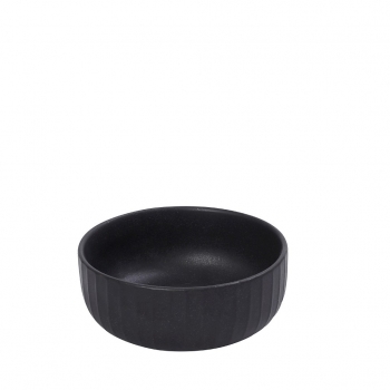 Μπωλάκι Σερβιρίσματος Χειροποίητο Stoneware Black Mat Gobi ESPIEL 13,5x5,5εκ. OW2036K6
