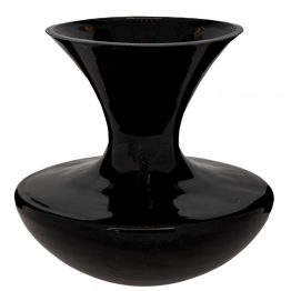 Βάζο Γυάλινο Μαύρο 20x20εκ. iliadis 91986