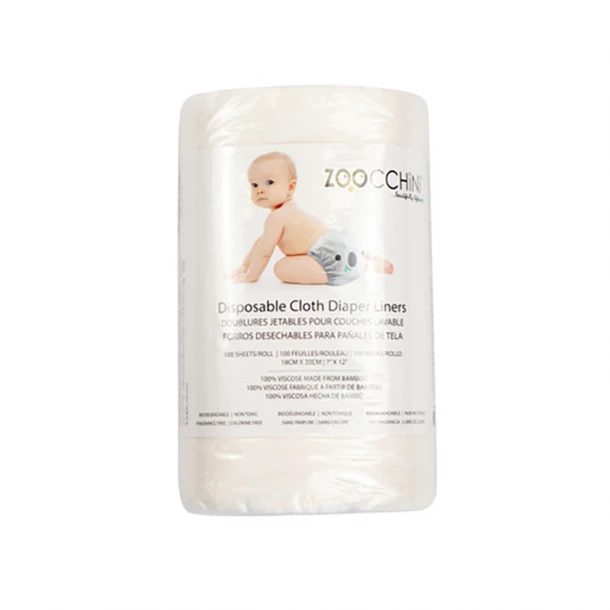 Βιοδιασπώμενα Επιθέματα Πάνας 100τμχ Zoocchini ZOO13902