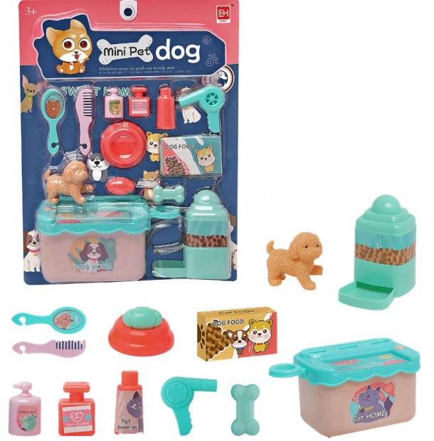 Κατοικίδια Mini Pet Dog Σε Καρτέλα 19x5x25εκ. Toy Markt 77-1163