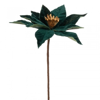 Χριστουγεννιάτικο Λουλούδι Αλεξανδρινό Σμαραγδί 23x35εκ. iliadis 86335