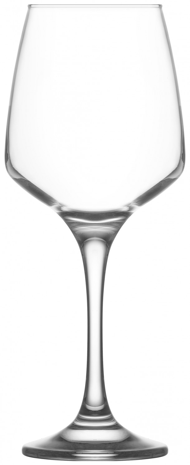 Ποτήρι Κρασιού Σετ 6τμχ Γυάλινο LAV 400ml LVLAL59240F