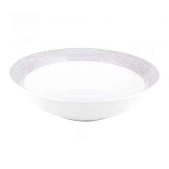 Σαλατιέρα Πορσελάνης Elegancy Grey 23εκ. Oriana Ferelli NW24010024