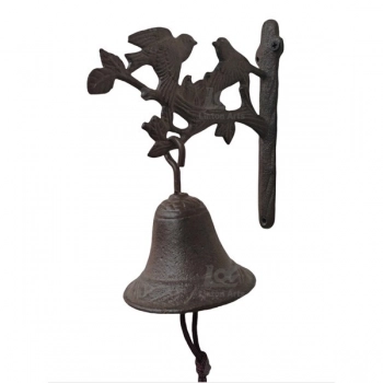 Καμπανάκι Πόρτας Μαντεμένιο Καφέ 16x10x21εκ. ESTHETI 819-00731