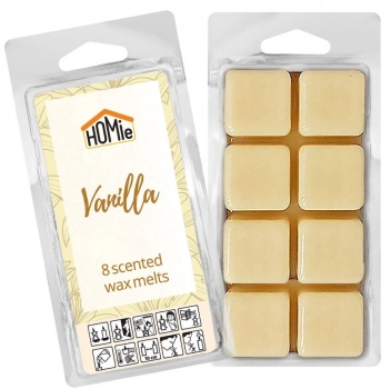 Wax Melt Σετ 8τμχ Κύβοι Βανίλια 80gr Homie 37-462