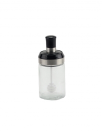 Βάζο Μελιού Γυάλινο Διάφανο 200ml Honeycomb Max Home® ZT21AGPGTLG3