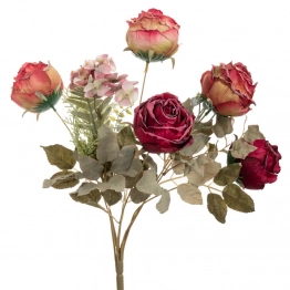 Μπουκέτο Με 7 Τριαντάφυλλα Κόκκινα 42εκ. iliadis 89839