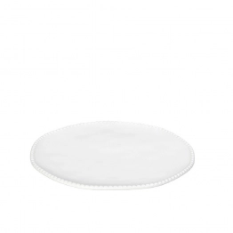 Πιάτο Ρηχό Πορσελάνης Ιβουάρ Pearl ESPIEL 25x25x1,6εκ. FUK155K4