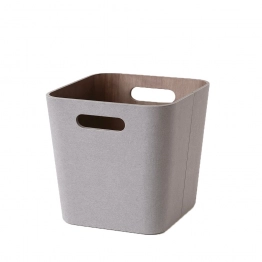 Καλάθι Οργάνωσης Υφασμάτινο Γκρι 27x27x28εκ. ESPIEL RAG106K6
