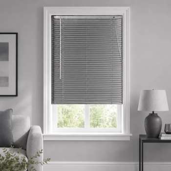Μεταλλικό Στόρι Aλουμινίου 25mm-140x140εκ. Grey MRShome GR140140