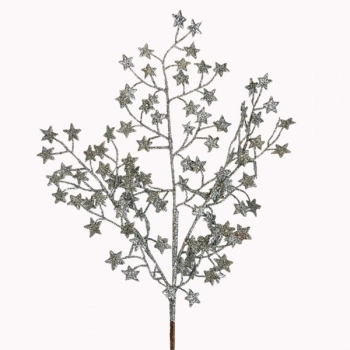 Κλαδί Ασημί Glitter 65εκ. Art Et Lumiere 20260