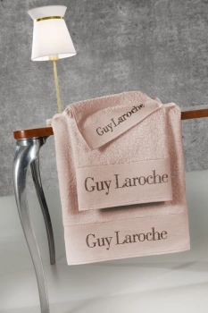 Σετ 3τμχ Πετσέτες Βαμβακερές Futura Old Pink Guy Laroche