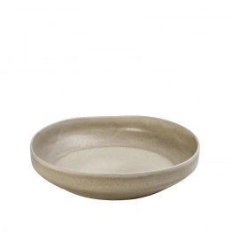 Πιάτο Βαθύ Stoneware Μπεζ ESPIEL Noah Nordic 23,5x23,5x5,4εκ. TAP103K2