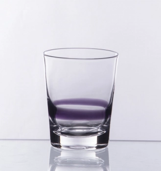 Ποτήρι Ουίσκι Σετ 6τμχ Γυάλινα Amethyst Hayman Cryspo Trio 52.604.52