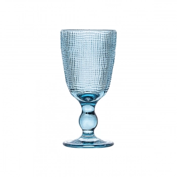 Ποτήρι Γυάλινο Κρασιού Μπλε 250ml Roche Estia 07-39431