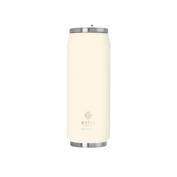 Θερμός-Ποτήρι Ανοξείδωτο Lily White Save The Aegean Estia 500ml-7x19εκ. 01-22761