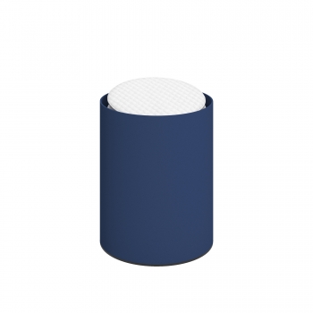 Ποτηροθήκη Ανοξείδωτη Matt Navy Blue Pam & Co Φ8x10εκ. 93-203