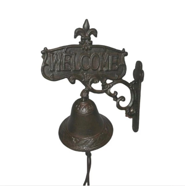 Καμπανάκι Πόρτας Μαντεμένιο Καφέ 19x11x25εκ. ESTHETI 819-00725