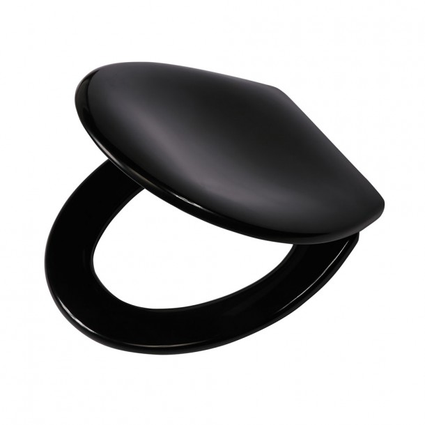 Καπάκι Λεκάνης Duroplast Ventura Black 37,5x45,2x5εκ. Tiger 251490746