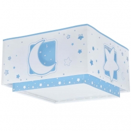 Φωτιστικό Οροφής Πλαφονιέρα Moonlight Blue 30x16,5εκ. ANGO 63236T