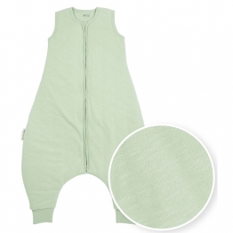 Υπνόσακος Βαμβακερός 2.0Tog Με Πόδια 18-36 Μηνών Slub Soft Green Meyco MEY-184.187.46.05