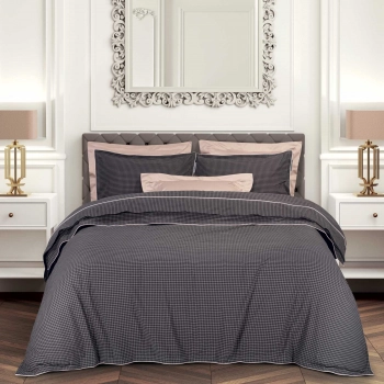 Σετ Σεντόνια Βαμβακερά King 250x270εκ. Essential 2374 Dark Grey Greenwich Polo Club
