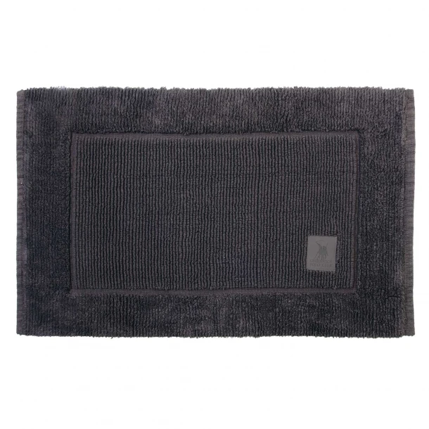 Ταπέτο Μπάνιου Βαμβακερό 50x80εκ. Essential 3214 Dark Grey Greenwich Polo Club
