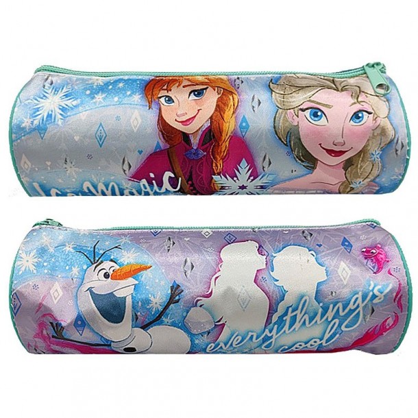 Κασετίνα Βαρελάκι Frozen 23x8εκ. Disney 50-2469