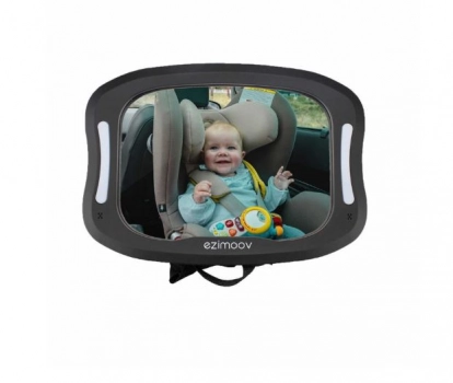 Καθρέπτης Αυτοκινήτου Με LED Φωτάκι 26x20εκ. Ezi EZ-1101