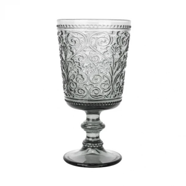 Σετ Ποτήρια Νερού 6τμχ Γυάλινα Tiero Smoke 360ml CRYSPO TRIO 52.904.53