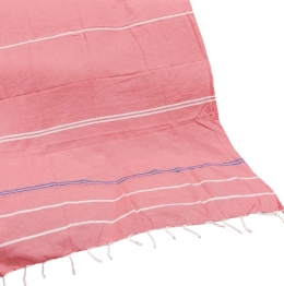 Πετσέτα Θαλάσσης Pestemal Βαμβακερή Pink 90x180εκ. Summer tiempo 42-3369