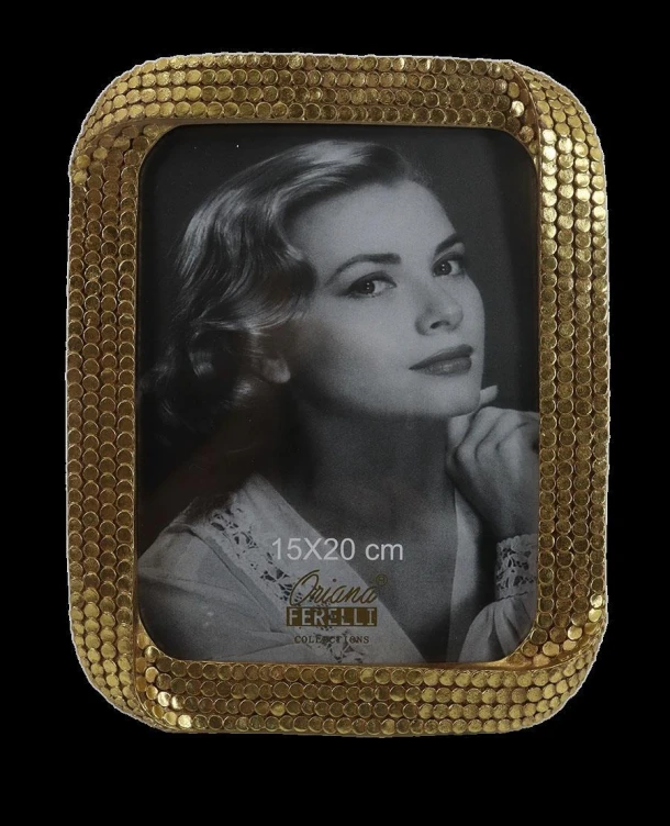 Κορνίζα Polyresin Χρυσή 15x20εκ. Oriana Ferelli® XL24121168