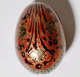 Διακοσμητικό Αυγό Χειροποίητο Ξύλινο Royal Art 5x7εκ. POW3/13
