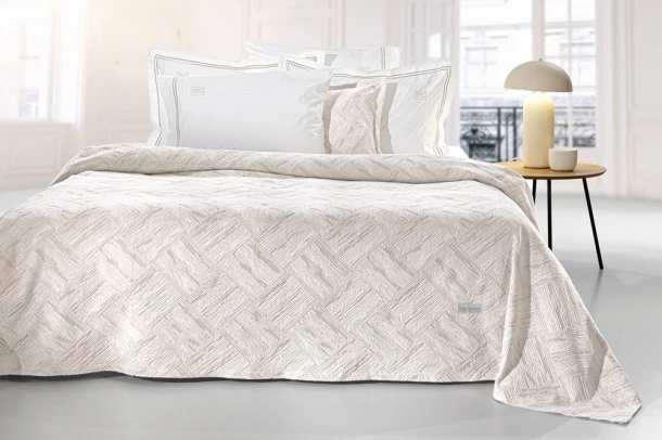Κουβέρτα Βαμβακερή King 260x250εκ. Lucid Natural Guy Laroche