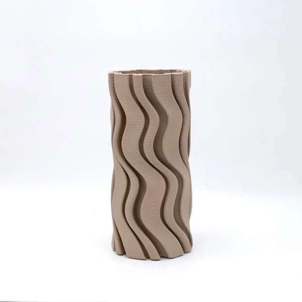 Βάζο Κεραμικό Μόκα 14x28εκ. ESTHETI 819-00667