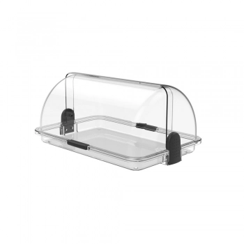 Ψωμιέρα Πλαστική Διάφανη 38x26x17εκ. Polybox L310 Biesse Max Home EP0L171000